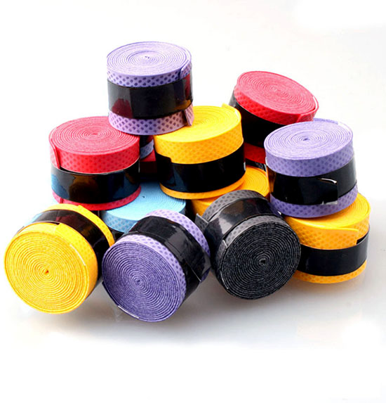 原來人們口中的羽毛球拍外柄皮是吸汗帶！